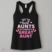 Best aunts get promoted to great aunt Women's Tank Top thumb 3