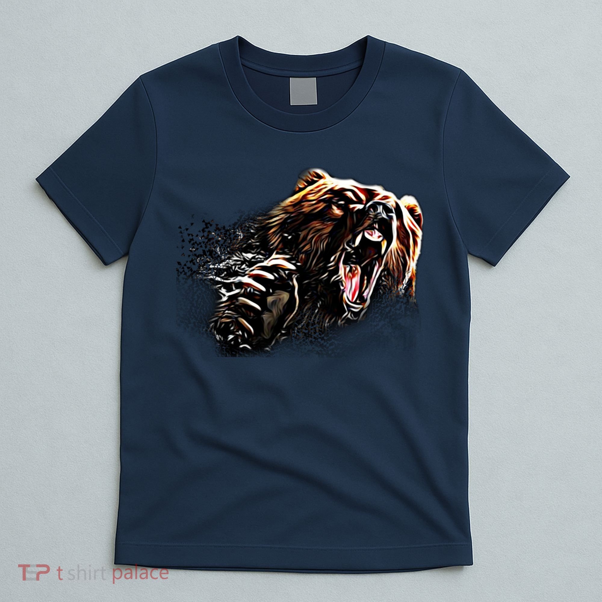 Big Alaska Grizzly Bear Clothing & - Grizzly Bear T-Shirt