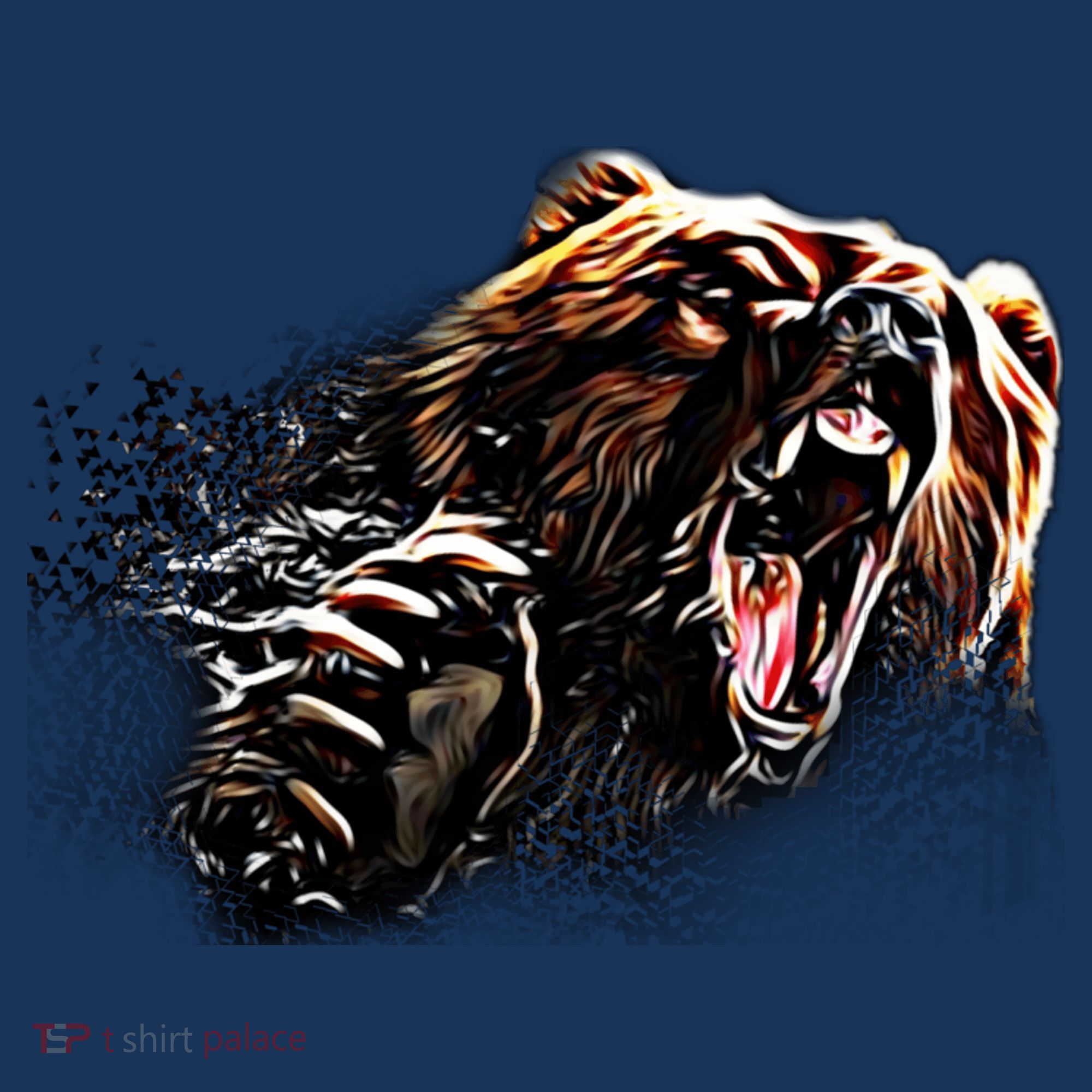 Big Alaska Grizzly Bear Clothing & - Grizzly Bear T-Shirt