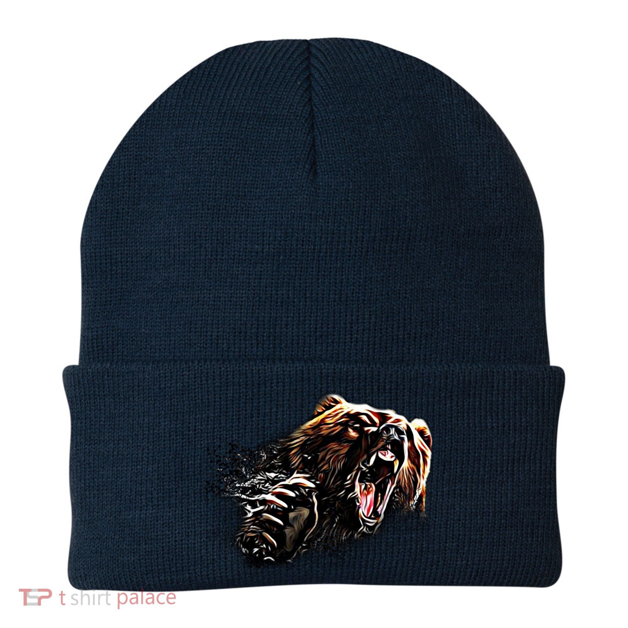 Big Alaska Grizzly Bear Clothing & - Grizzly Bear Beanie