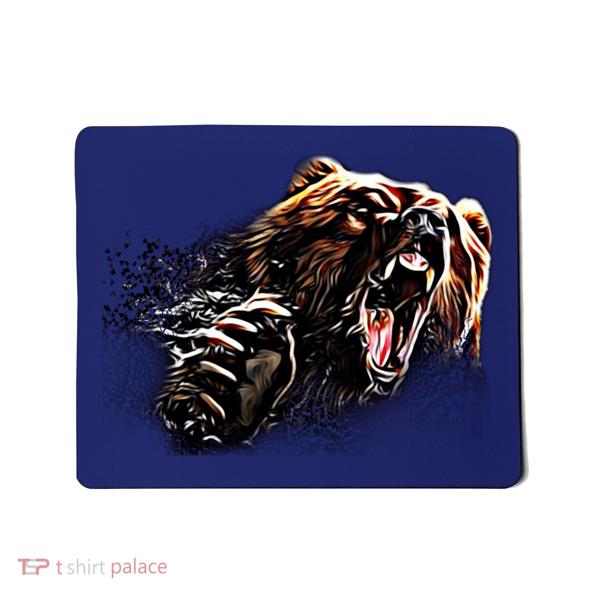 Big Alaska Grizzly Bear Clothing & - Grizzly Bear Mousepad