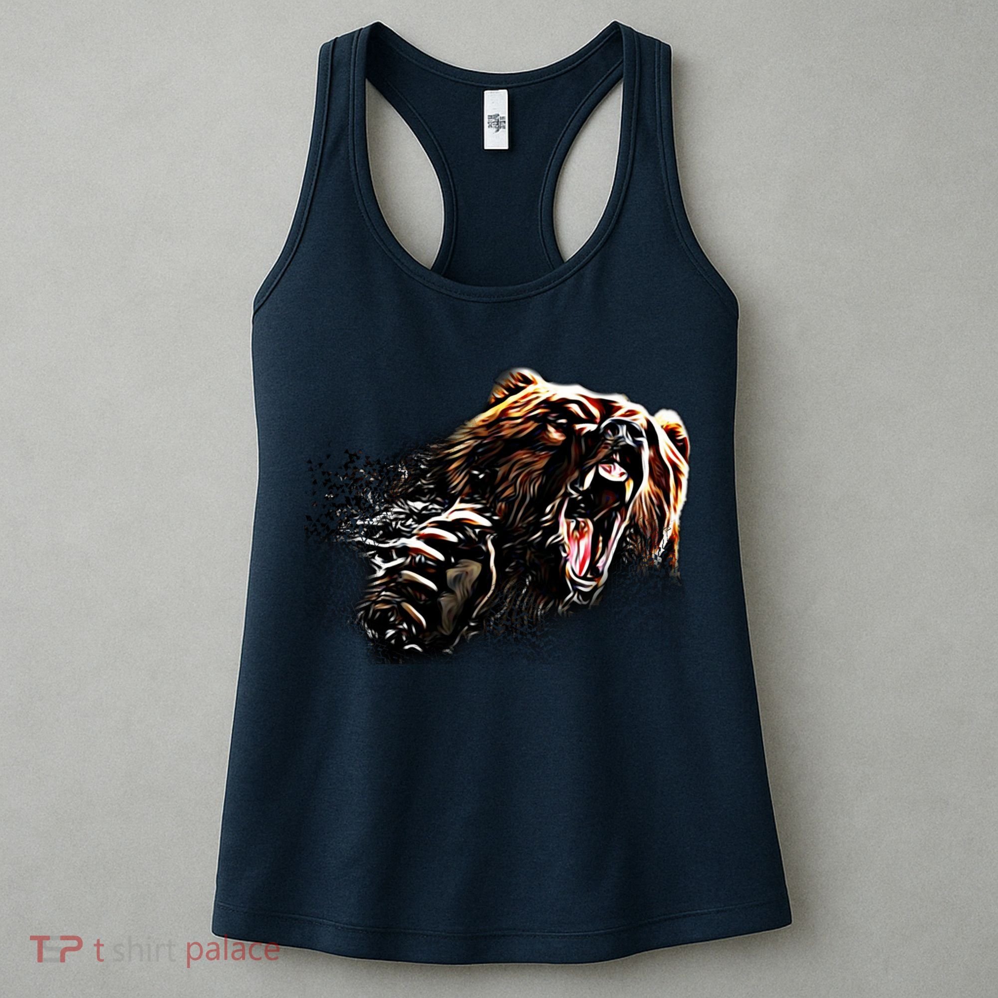 Big Alaska Grizzly Bear Clothing & - Grizzly Bear Women's Tank Top