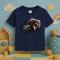 Big Alaska Grizzly Bear Clothing & - Grizzly Bear Toddler T-Shirt thumb 3