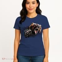 Big Alaska Grizzly Bear Clothing & - Grizzly Bear Women's T-Shirt thumb 4