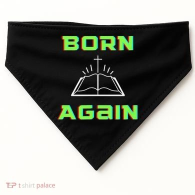 Born Again Gamer Saved Believe Forgiven USA-Made Doggie Bandana