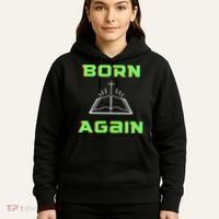 Born Again Gamer Saved Believe Forgiven Hoodie thumb 5