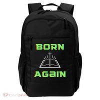 Born Again Gamer Saved Believe Forgiven Backpack thumb 0