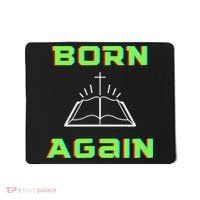 Born Again Gamer Saved Believe Forgiven Mousepad thumb 0