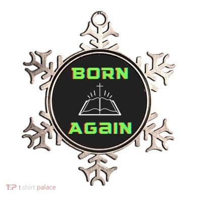 Born Again Gamer Saved Believe Forgiven Ornament