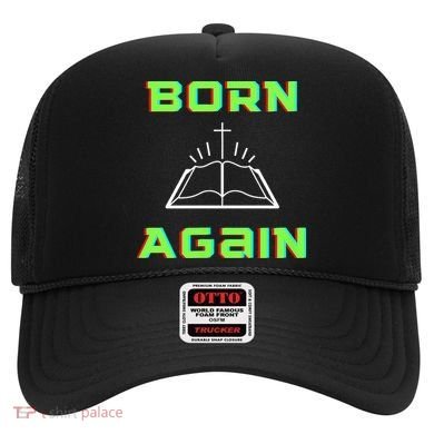 Born Again Gamer Saved Believe Forgiven Hat