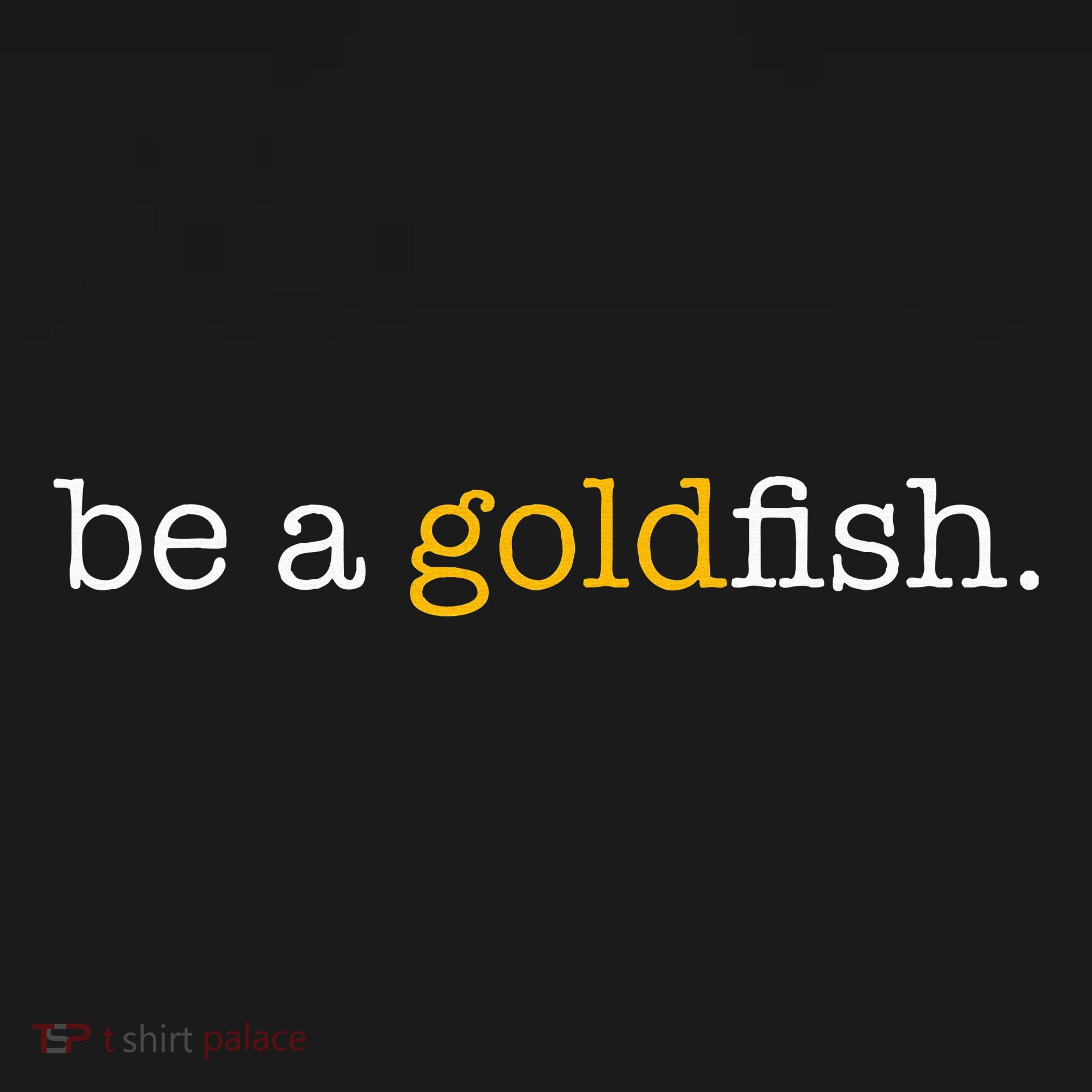Be A Goldfish Goldfish Funny Quotes Ornament