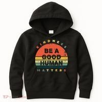 Be A Good Human Kindness Matters Kids Hoodie thumb 0