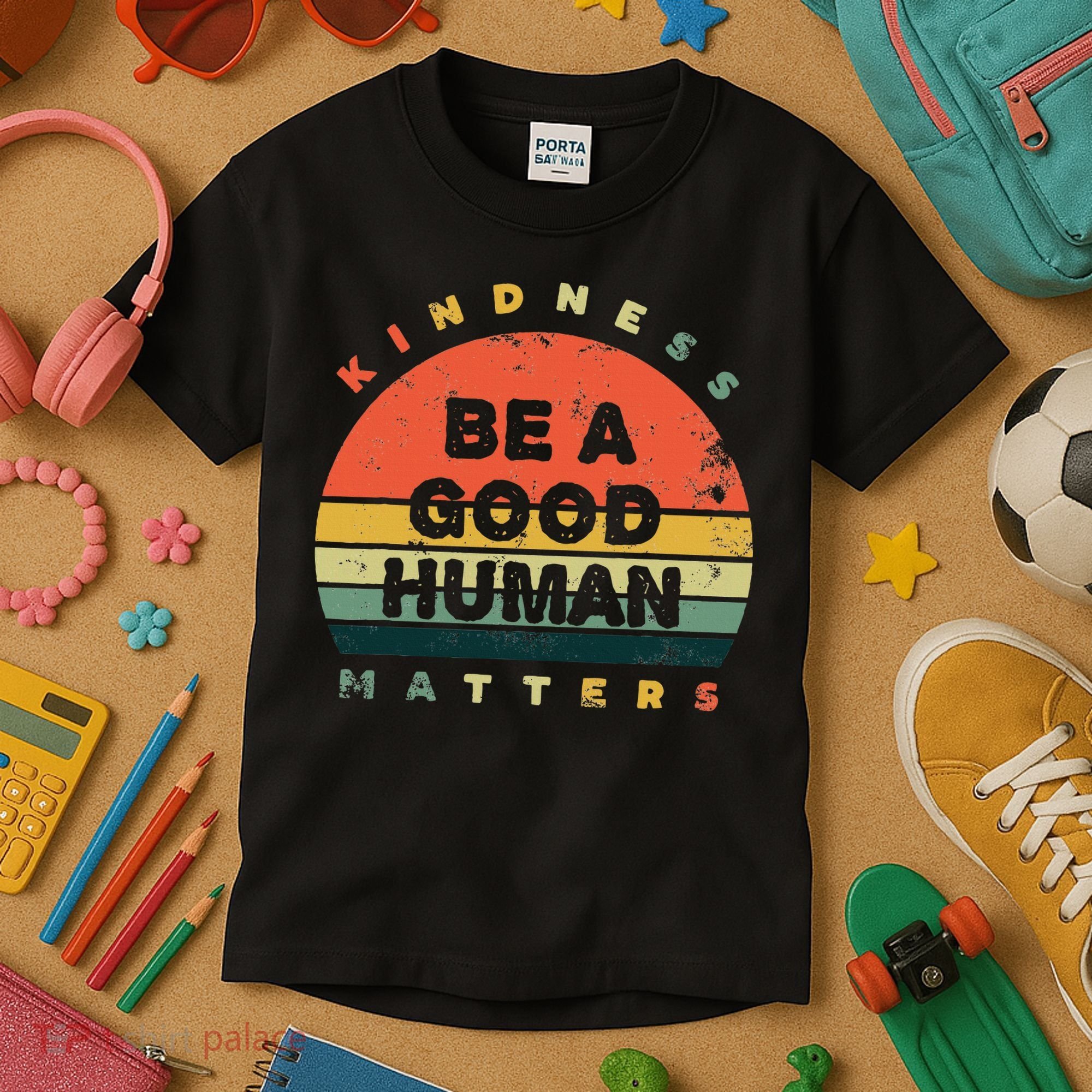 Be A Good Human Kindness Matters Kids T-Shirt