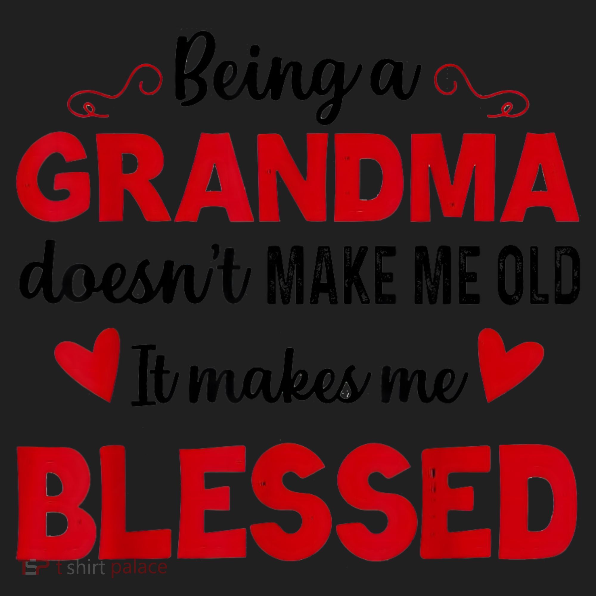 Being A Grandma Doesnt Make Me Old It Makes Me Blessed Comfort Colors Boxy T-Shirt