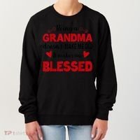 Being A Grandma Doesnt Make Me Old It Makes Me Blessed Women's Sweatshirt thumb 0