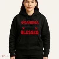 Being A Grandma Doesnt Make Me Old It Makes Me Blessed Hoodie thumb 5