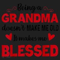 Being A Grandma Doesnt Make Me Old It Makes Me Blessed Beanie thumb 2
