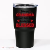 Being A Grandma Doesnt Make Me Old It Makes Me Blessed Tumbler thumb 0