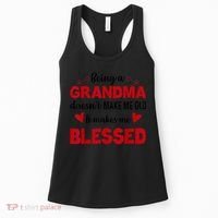 Being A Grandma Doesnt Make Me Old It Makes Me Blessed Women's Tank Top thumb 0