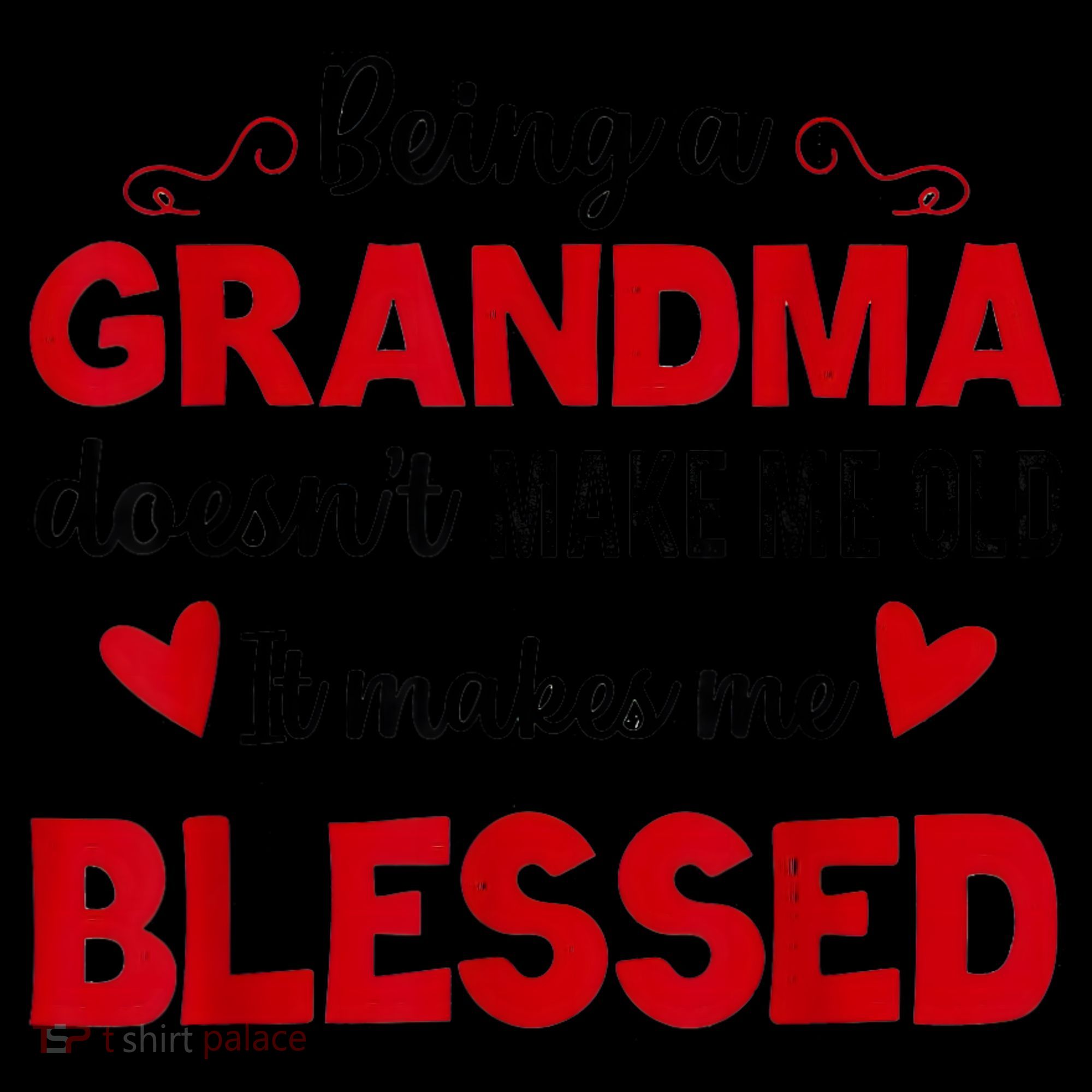 Being A Grandma Doesnt Make Me Old It Makes Me Blessed Women's Tank Top