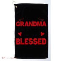Being A Grandma Doesnt Make Me Old It Makes Me Blessed Golf Towel thumb 0