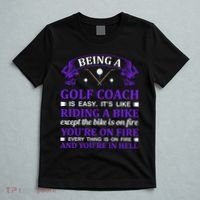 Being A Golf Coach Is Easy It's Like Riding A Bike T-Shirt thumb 5