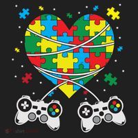 Boys Autism Gift Game Autism Awareness Month Day Men Kids Cool Gift Hat thumb 2