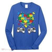 Boys Autism Gift Game Autism Awareness Month Day Men Kids Cool Gift Long Sleeve Shirt thumb 0