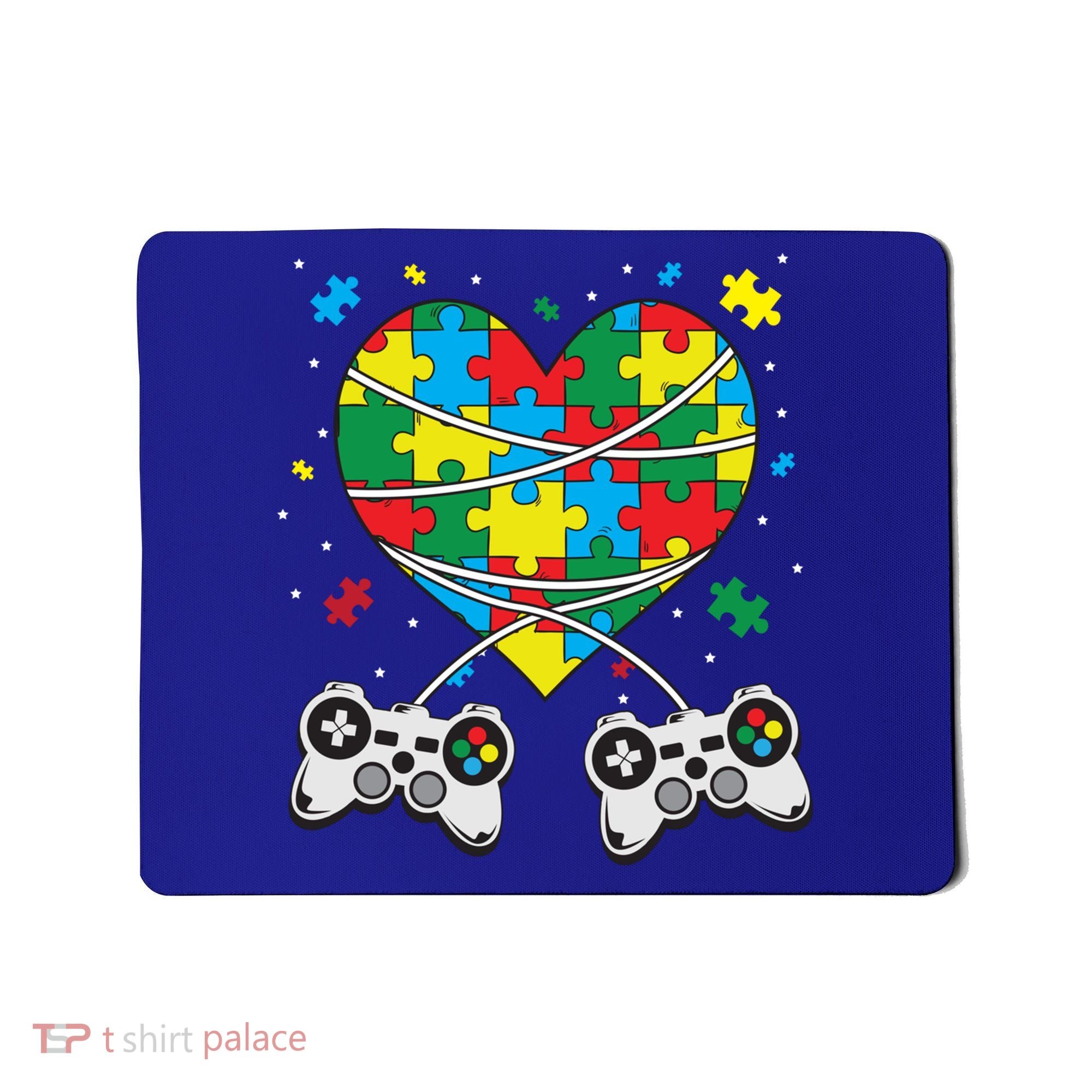 Boys Autism Gift Game Autism Awareness Month Day Men Kids Cool Gift Mousepad