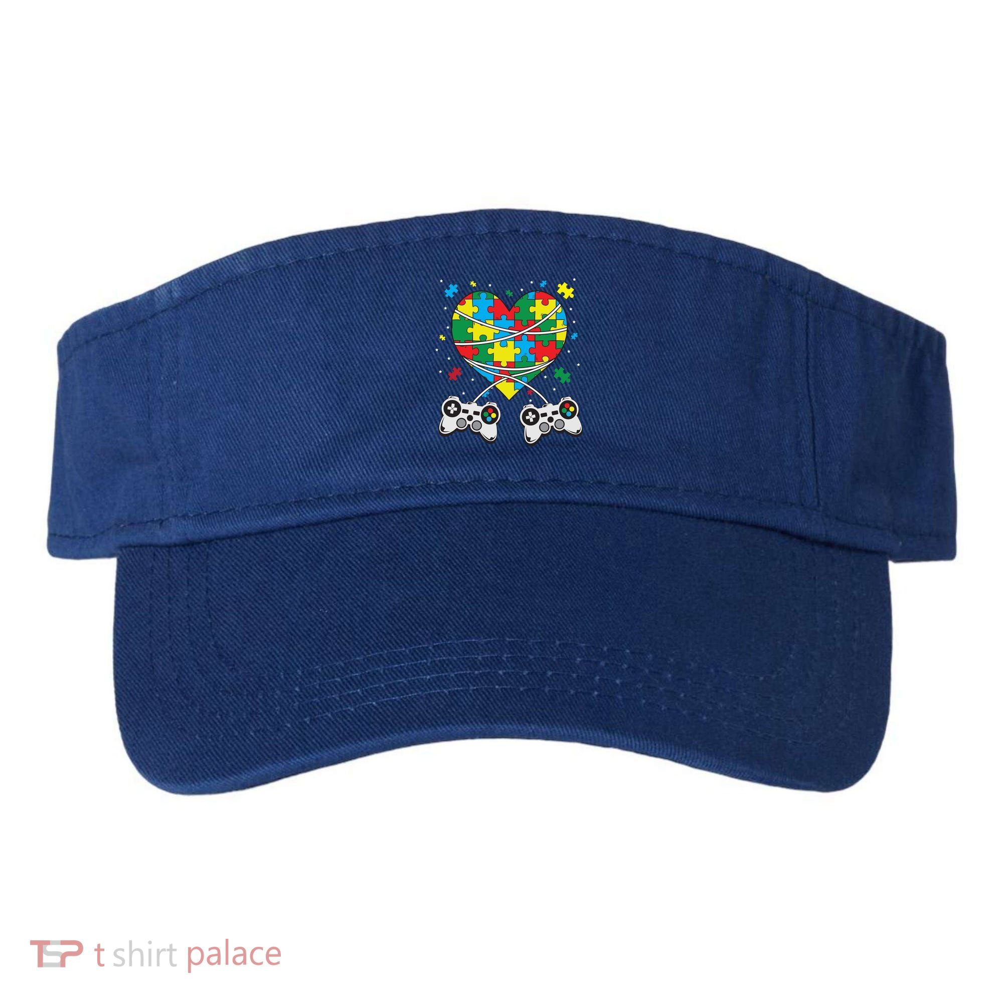 Boys Autism Gift Game Autism Awareness Month Day Men Kids Cool Gift Visor