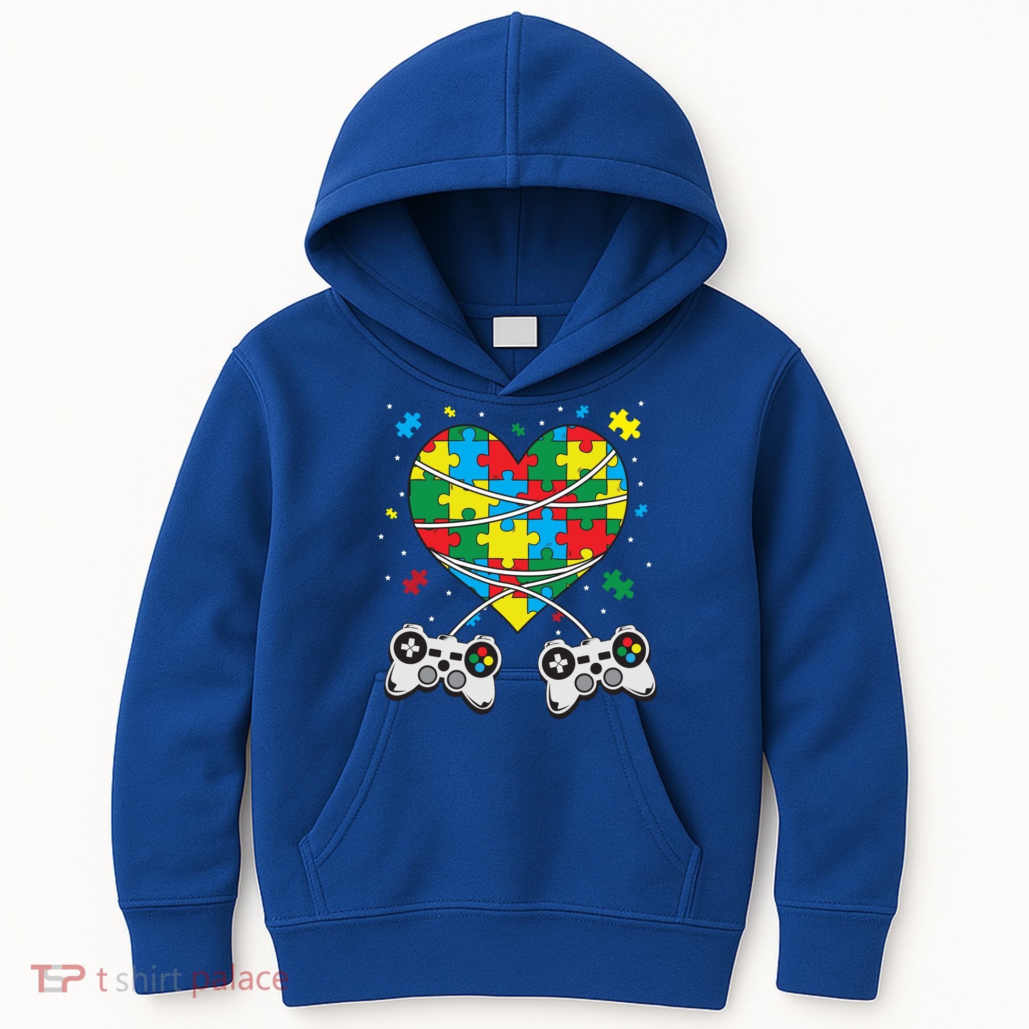Boys Autism Gift Game Autism Awareness Month Day Men Kids Cool Gift Kids Hoodie