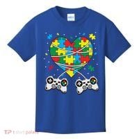 Boys Autism Gift Game Autism Awareness Month Day Men Kids Cool Gift Kids T-Shirt thumb 0