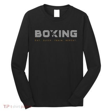 Boxing Apparel Gift For Men Long Sleeve Shirt