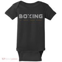 Boxing Apparel Gift For Men Baby Bodysuit thumb 0