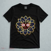 Blue And Gold Jagannath Hindu Hare Krishna T-Shirt thumb 5