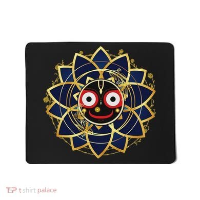 Blue And Gold Jagannath Hindu Hare Krishna Mousepad