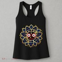 Blue And Gold Jagannath Hindu Hare Krishna Women's Tank Top thumb 3