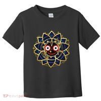 Blue And Gold Jagannath Hindu Hare Krishna Toddler T-Shirt thumb 0