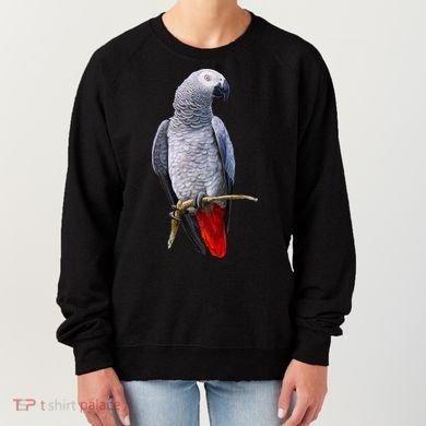 Beautiful African Grey Parrot Women's Sweatshirt