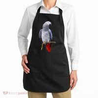 Beautiful African Grey Parrot Apron thumb 2