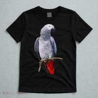 Beautiful African Grey Parrot T-Shirt thumb 5