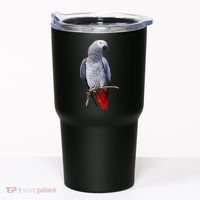 Beautiful African Grey Parrot Tumbler thumb 0