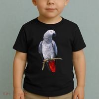 Beautiful African Grey Parrot Toddler T-Shirt thumb 2