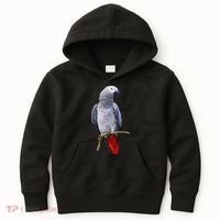 Beautiful African Grey Parrot Kids Hoodie thumb 0