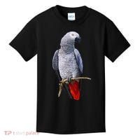 Beautiful African Grey Parrot Kids T-Shirt thumb 0