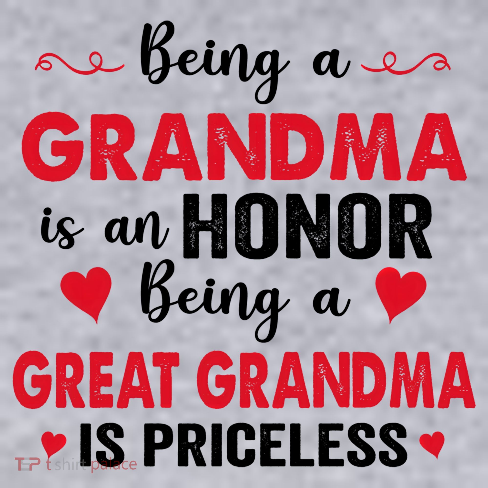 Being A Grandma Is An Honor Being Great Grandma Is Priceless Cool Gift Women's Sweatshirt
