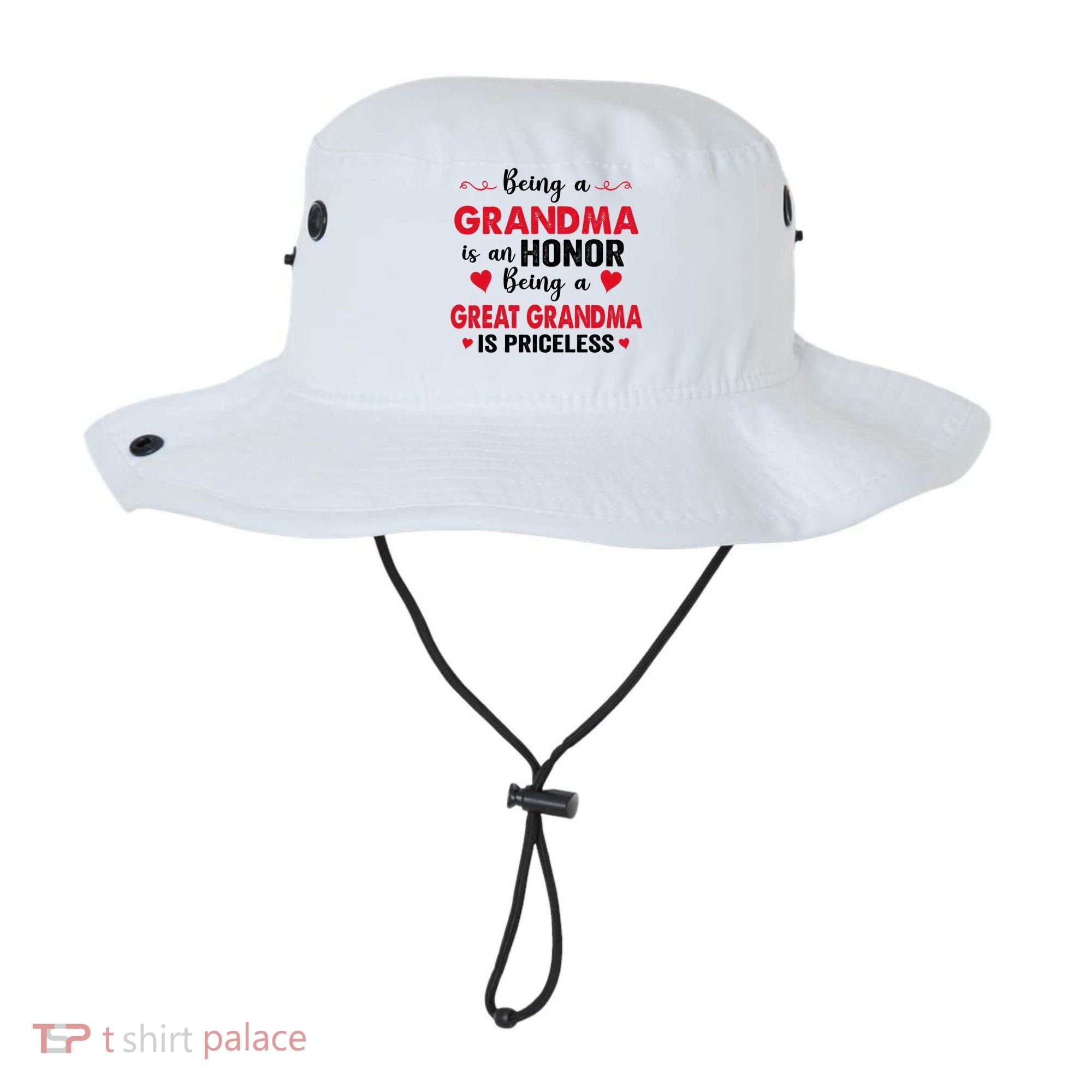 Being A Grandma Is An Honor Being Great Grandma Is Priceless Cool Gift Bucket Hat