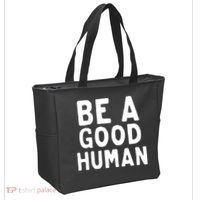 Be A Good Human Tote Bag thumb 2