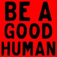 Be A Good Human Santa Hat thumb 1