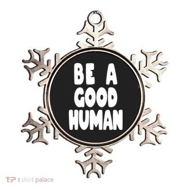 Be A Good Human Faith Ornament
